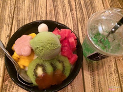 Patbingsu ngon, đầy đủ