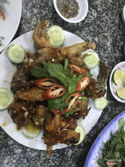 Gà nướng xì dầu 