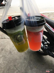 Trà kiwi- trà dâu tây