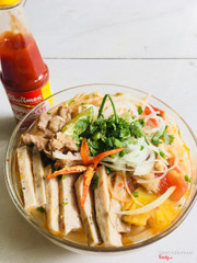 mau chả cá thu nấu bún chỉ 148k