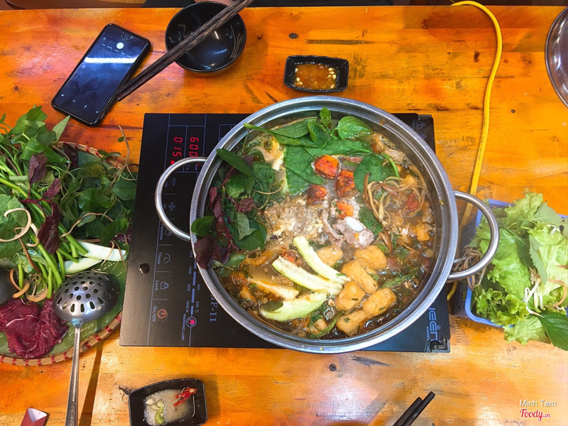 Lẩu cua đồng