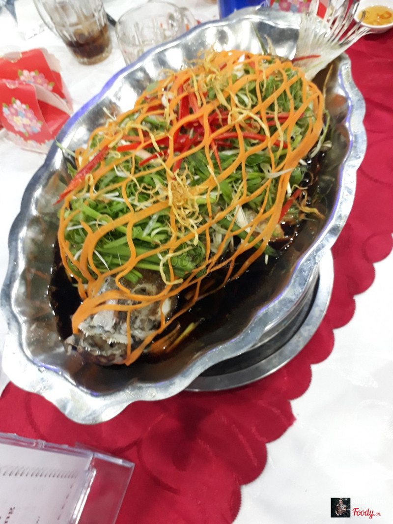 Cá mú hấp Hồng Kông