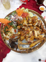 Gà lên mâm