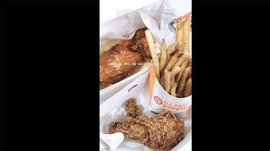 Dành cả đời để ăn popeyes