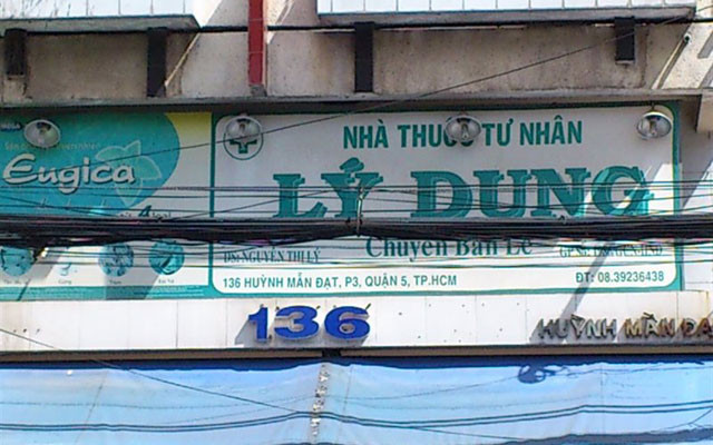 Nhà Thuốc Tư Nhân Lý Dung - Huỳnh Mẫn Đạt
