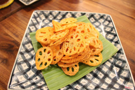 củ sen lắc phô mai