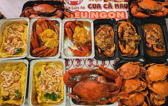 Cua Lửa - Cua Cà Mau 9 Gốc