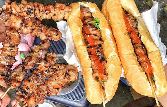 Xôi Bánh Mì Hambuger - Hoài Thương 2