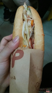 Bánh mì bò áp chảo