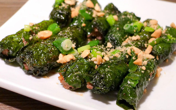 Bò Lá Lốt Mỡ Chài Bình Dân