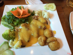 Cá tầm sốt chanh dây
