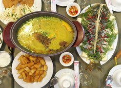 Lẩu cháo cá chép