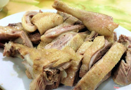 Thịt vịt luộc béo không tả nổi