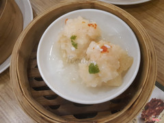 Steamed Fish Maw with Prawn Paste