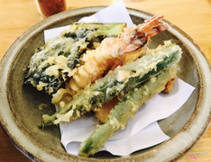 Tempura ( ăn kèm với mì soba lạnh ) 