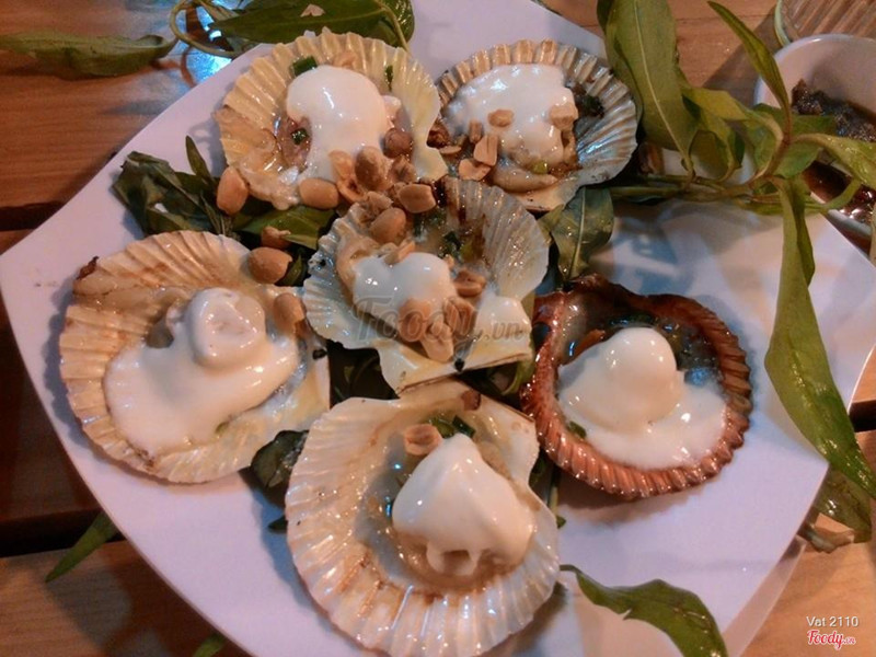 sò điệp nướng phomai