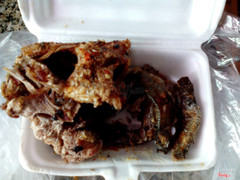 Cá lóc chiên+cá diêu hồng chiên sả ớt+cá rô phi chiên sả trong hộp