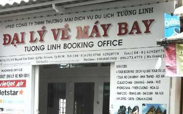 Đại Lý Vé Máy Bay Tường Linh - Huỳnh Văn Bánh