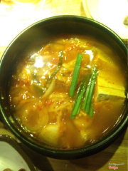 Canh kimchi, khong ngon 