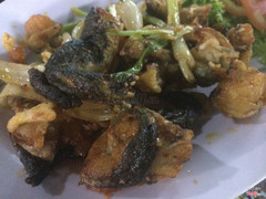 ếch chiên nước mắm