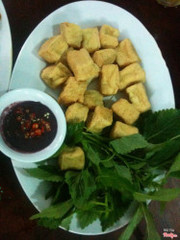 đậu hủ chiên giòn