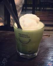 Matcha cốt dừa!