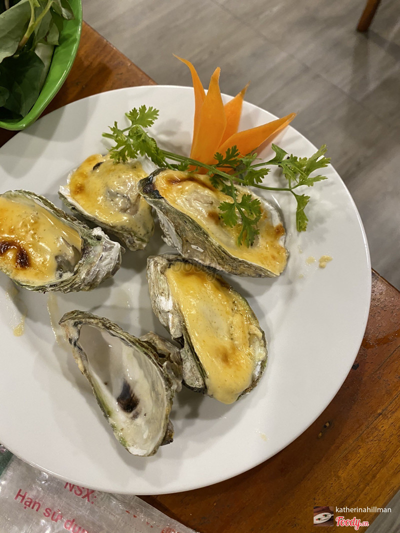 Hàu sữa nướng phô mai