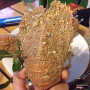 Tôm mũ ni bắt từ hồ nhảy tanh tách thịt ngập răng