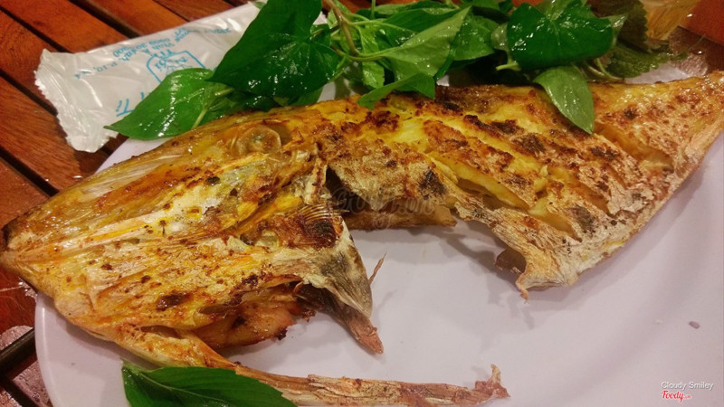 cá da bò nướng muối 105k