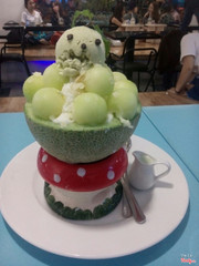 Bingsu dưa lưới 90k