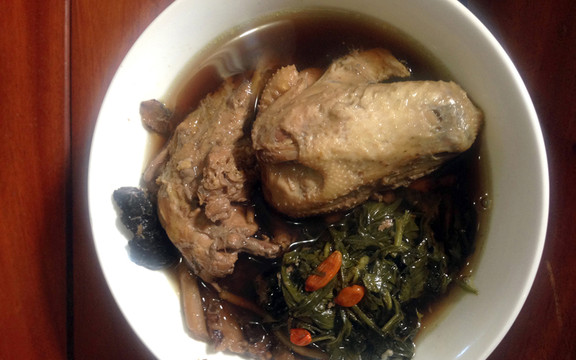 Gà Tần Thuốc Bổ