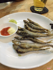 Nhìn hơi ít nhưng bụng cá đầy trứng nên cũng ko thất vọng. 