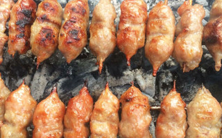 Bún bánh mì bì thịt nướng
