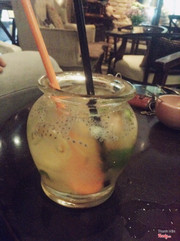 Soda chanh hạt é