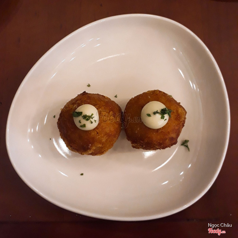 Arancini w Capsicum in Wasabi Mayonnaise (S) 49k