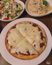 Pizza bò băm