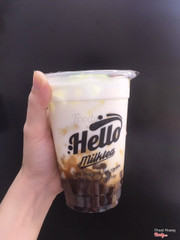 Uống nhiều chổ rồi mà thấy sữa tươi bên này là ngon nhất. Có thêm 1 tí sốt caramen làm thơm lắm. Giá cả cũng ok 