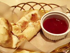 Wrapped cheese pizza