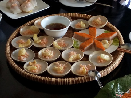 bánh bèo tôm chấy Huế