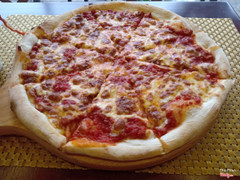 Món Pizza bò