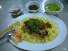 Cơm gà quay