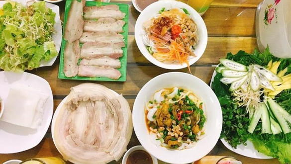 Bún Mắm Nêm Huế - Bánh Tráng Thịt Heo