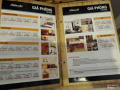 Bảng giá phòng 
