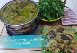 lẩu gà măng cay cấp độ.ngon nhất hn.300k/1n nguyên con.