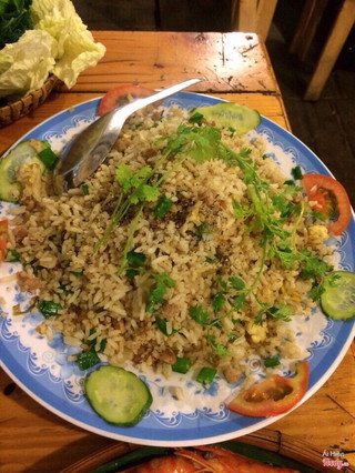Cơm chiên cá mặn (rất ngon-nên thử)