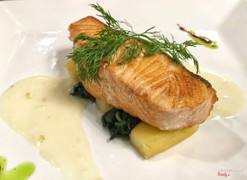 cá hồi sốt phomai