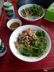 bún vịt trộn