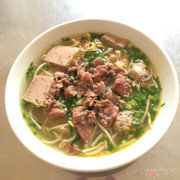 mì bò mọc