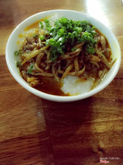 Cháo cá bống kho