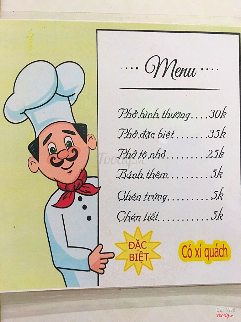 Menus